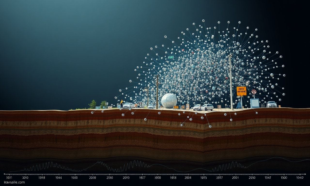 Офицер иммиграционной службы изучает цифровой след