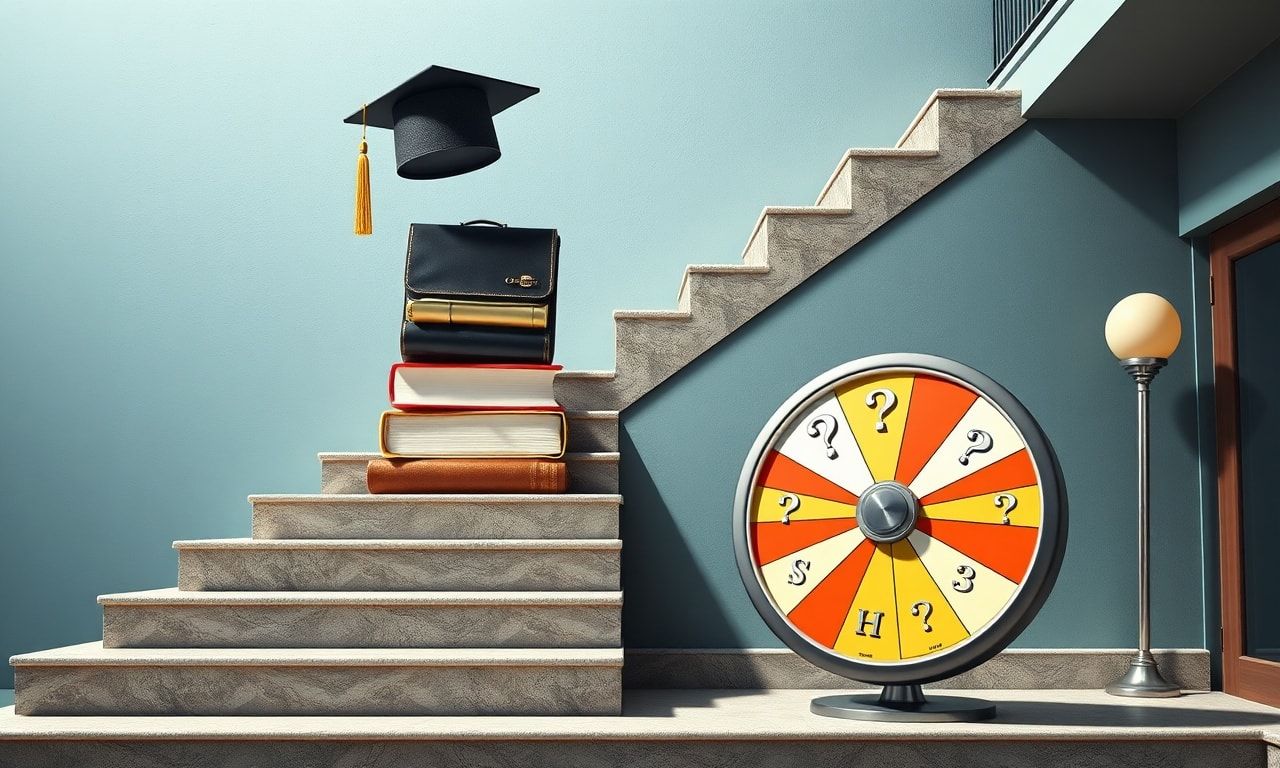 Иллюстрация студенческой иммиграции