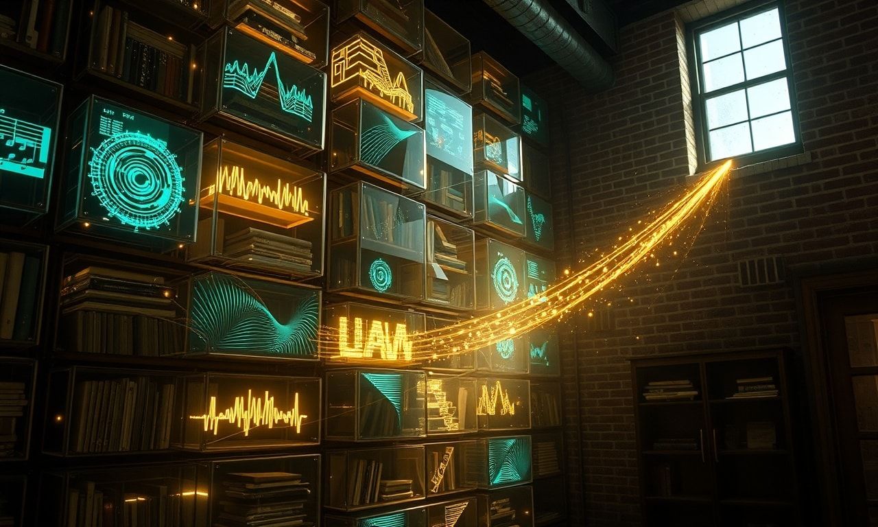 Иллюстрация: технологии и музыка